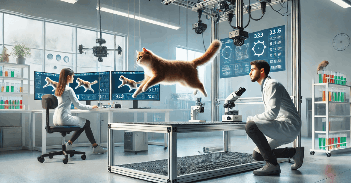 Il vero motivo per cui i gatti cadono sempre in piedi