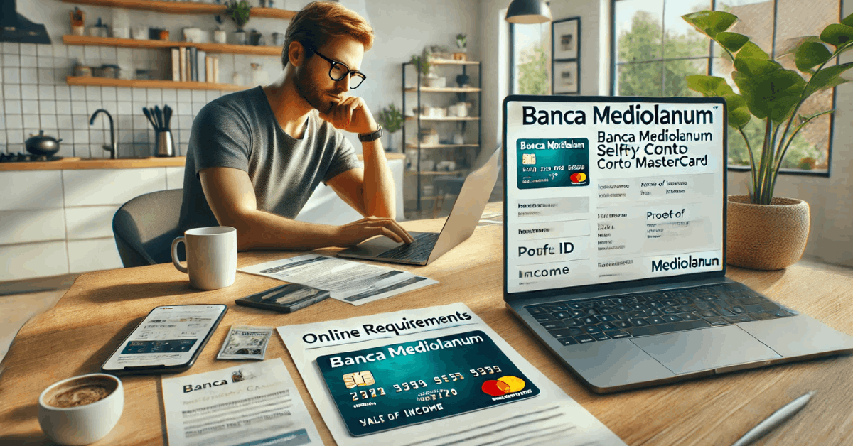 Banca Mediolanum Selfy Conto Mastercard - Come richiederlo