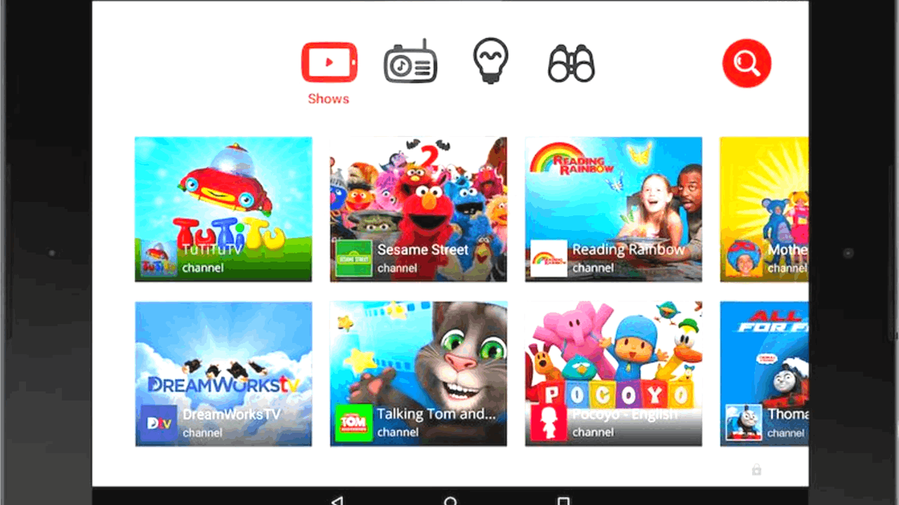 YouTube Kids - Un'esperienza online più sicura per i bambini